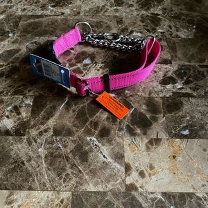 NWT MAX $ NEO DOG CHAIN COLLAR